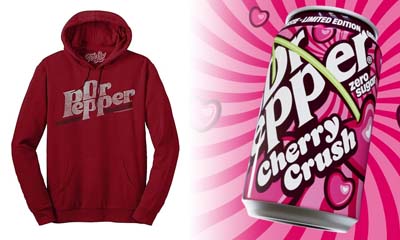 Free Dr Pepper Couples Hoodie
