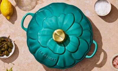 Win a Le Creuset Cast Iron Petal Shallow Casserole